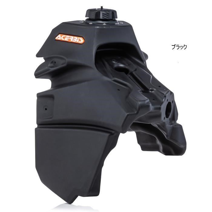 ACERBIS AC-23956BK ビッグフューエルタンク ブラック 容量12L EXC TPI EXC-F XC-F バイク ガソリン 燃料｜バイクマン　店 29,440円