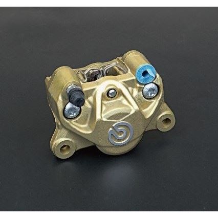 ブレンボ 20-B852-10 2ポット ラージピストンキャリパー ゴールド ピストン径34mm バイク