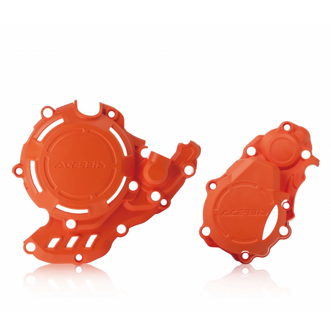 アチェルビス AC-23573OR16 X-POWERキット エンジンケースガード オレンジ KTM ハスクバーナ ガスガス エンジンガード 保護 カバー ラフ&ロード