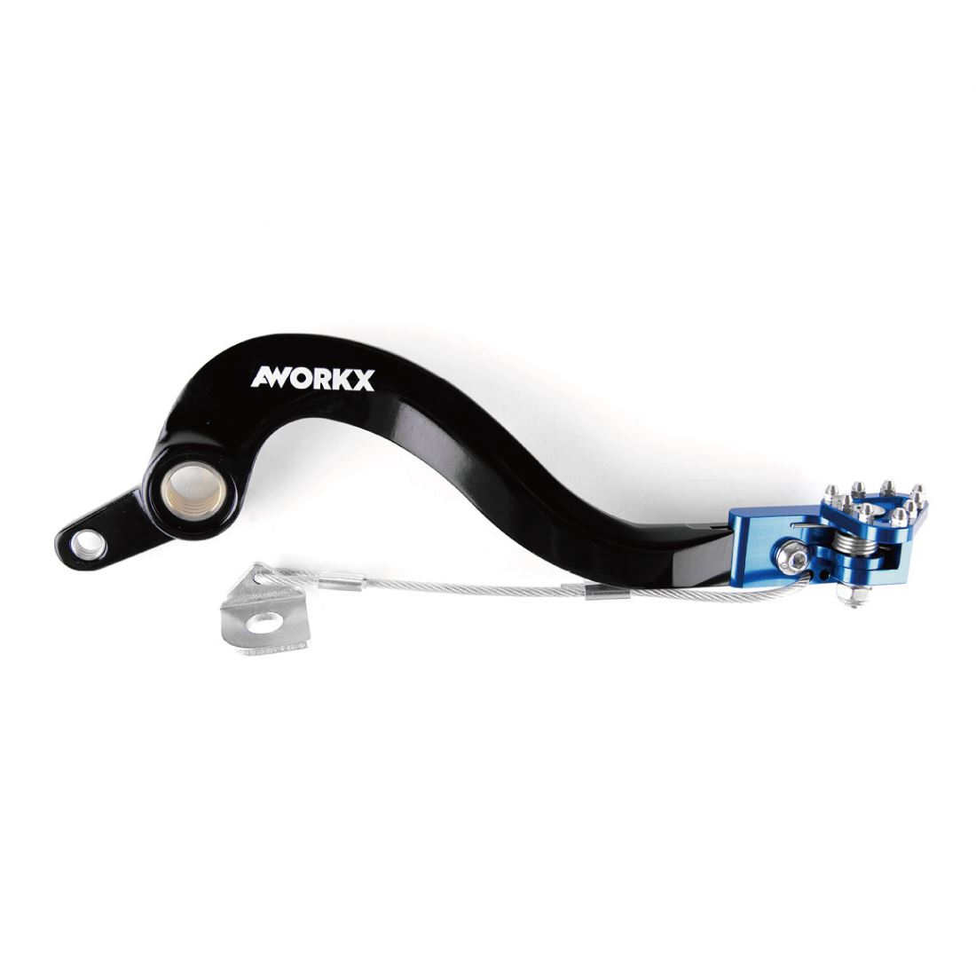 AWORKX AW-20048 リア 鍛造フットブレーキレバー ブラック/ブルー YZ450F WR450F ブレーキペダル アルミ ラフ&ロード 9,612円