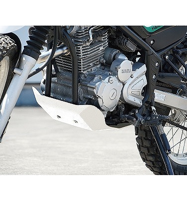 サイクラム CJE16WH スキッドプレート セロー250 ホワイト トリッカー/XT250X ラフ&ロード
