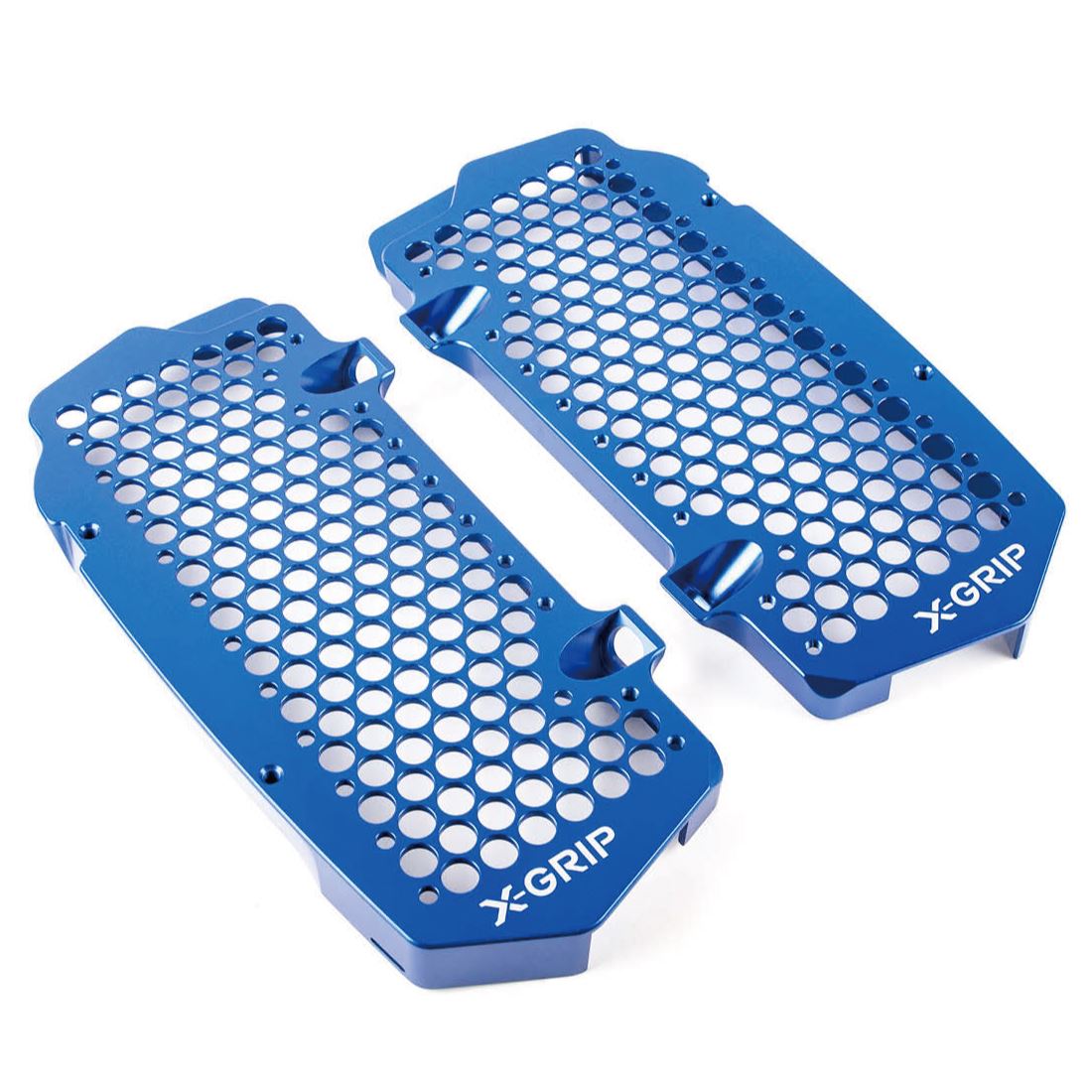 X-GRIP XG-2669-005 ラジエーターガード ブルー KTM ガスガス ハスクバーナ カバー 保護 パーツ ラフ&ロード
