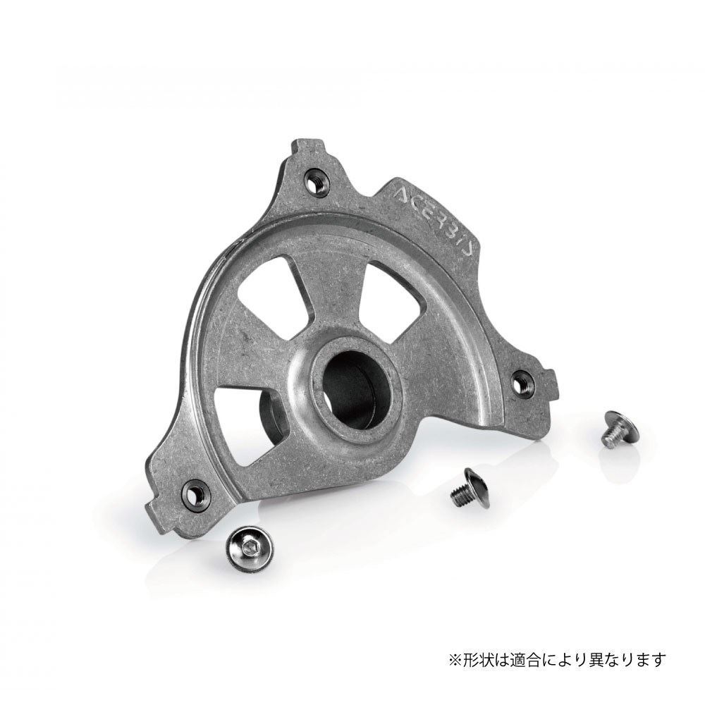 ACERBIS AC-76-45 フロントディスクカバーマウントキット シルバー SE125/250/300 SEF250/300/450 バイク