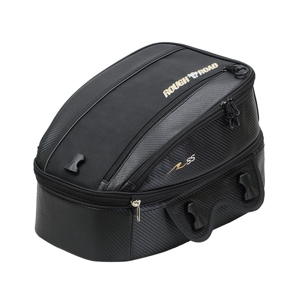 ラフ&ロード RR9039CB クルージングシートバッグ25BF カーボン 18~25L バイク カバン 収納 大容量|バイクマン 店
