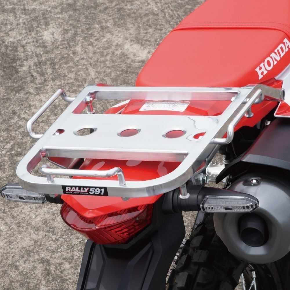 RALLY RY59130 ラリー591 キャリア シルバー CRF250L/RALLY バイク