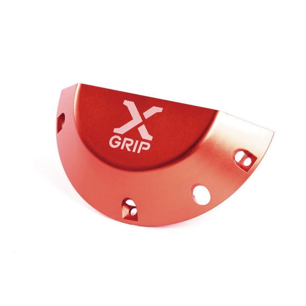 X-GRIP XG-2365 クラッチカバーガード レッド EXC TE EC バイク