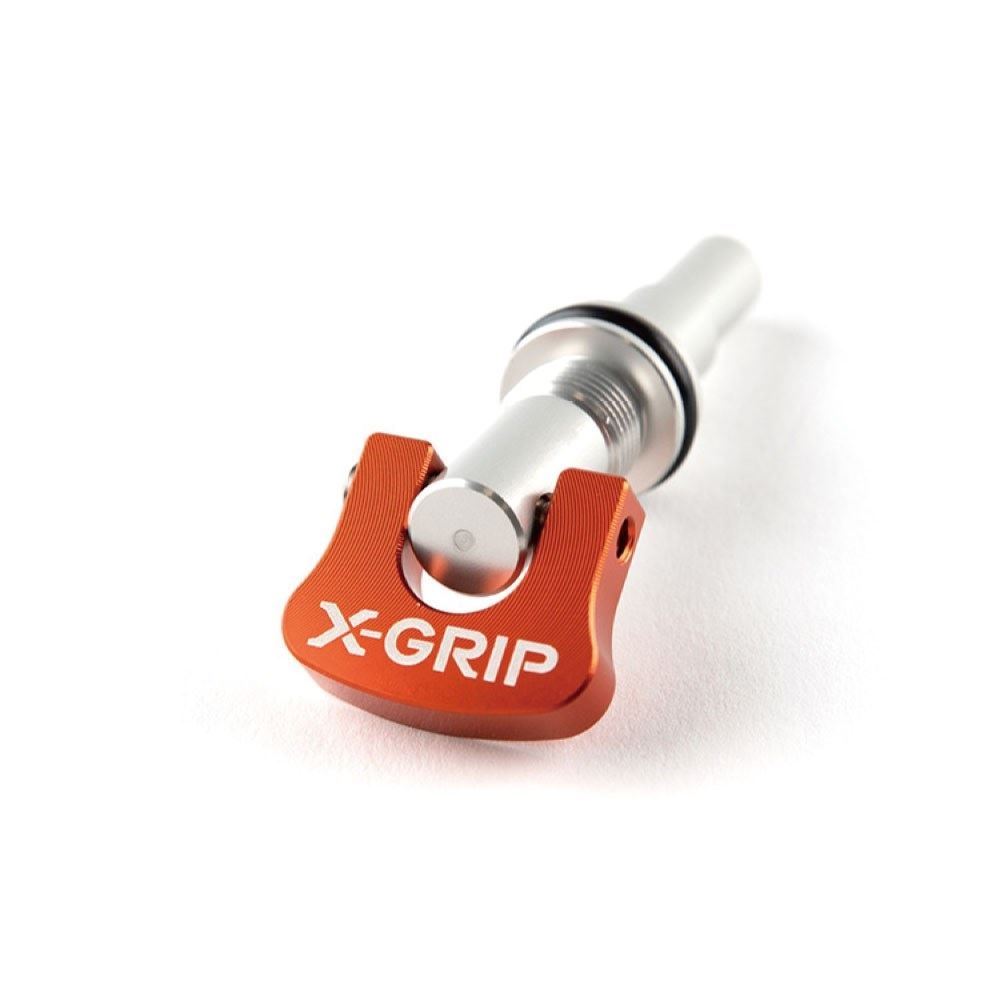 X-GRIP XG-2399 パワーバルブアジャスター オレンジ EXC/SX TE/TC EC/MC 1個入り バイク マフラー 排気 調整
