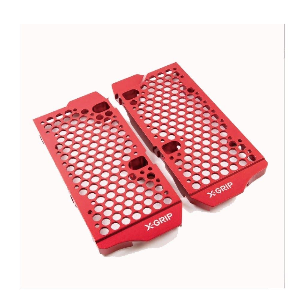 X-GRIP XG-2636-009 ラジエーターガード レッド RR 2T 4T バイク｜バイクマン　店