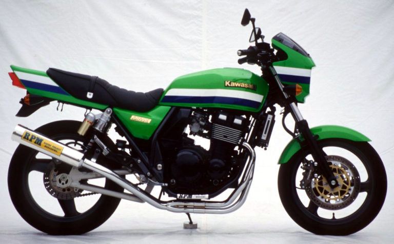 RPM 1062S-01 フルエキゾースト マフラー RPM-4in2in1 ステンレス φ93×390 ZRX400 公道走行可 JMCA認定品 4-2-1 バイク 二輪車 アールピーエム