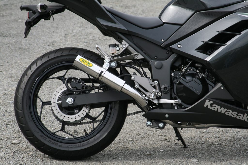 楽天市場】RPM 1801 マフラー RPM-LUXE スリップオン 左右出し ブルー