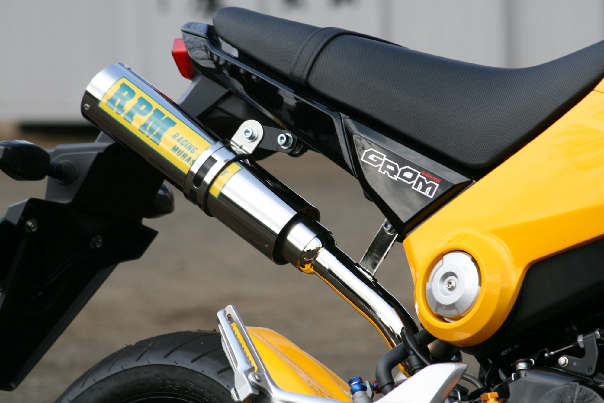 RPM 2075E マフラー SLIP-ON EX-P スリップオン GROM グロム バイク オートバイ 二輪車 サイレンサー 政府認証品 公道走行可｜バイクマン　店
