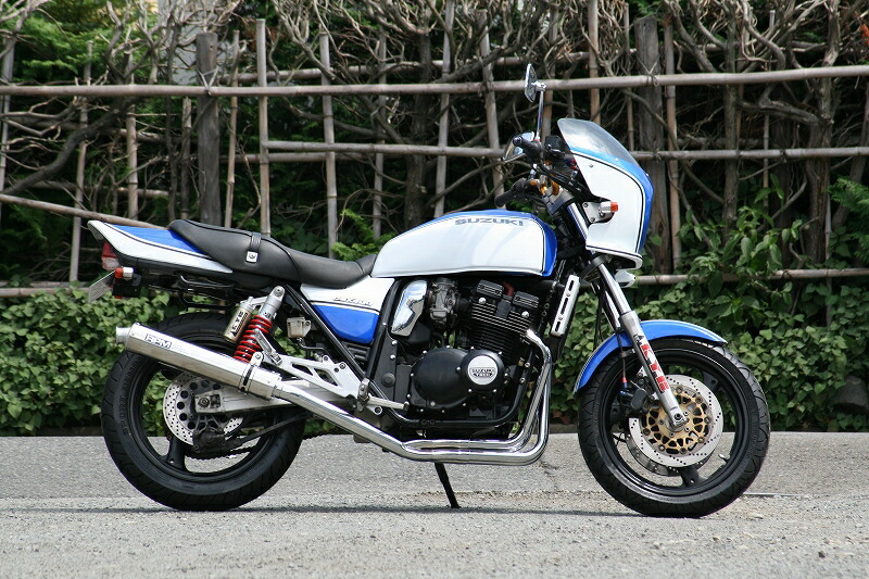 楽天市場】GSX400インパルスGK79Aマフラー【DJ】ガニマタ