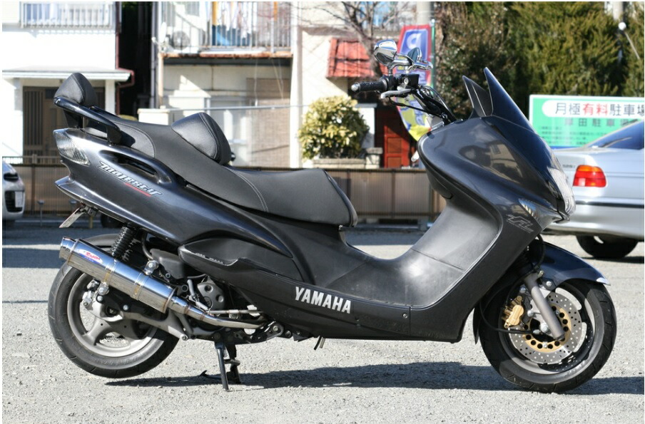 RPM マジェスティ マフラー 80D-RAPTOR TI チタン マジェスティ MAJESTY125 RPM 6024Y