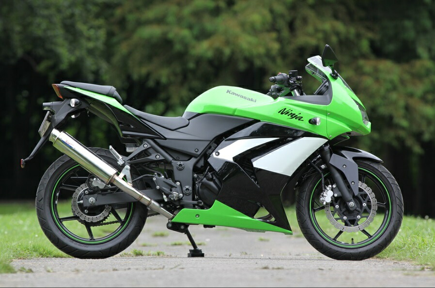 RPM ニンジャ250 マフラー 80D-RAPTOR TI チタン ニンジャ NINJA250R JBK-EX250K RPM 6502Y
