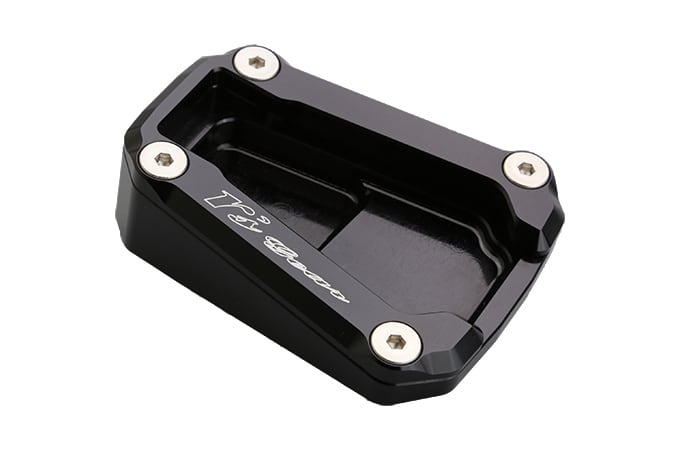 アールズギア AC00-021H-BK スタンドハイトブラケット ブラック CRF1100L AfricaTwin/Adv ES サイドスタンド 高さ調節 めり込み防止 カスタム パーツ r's gear