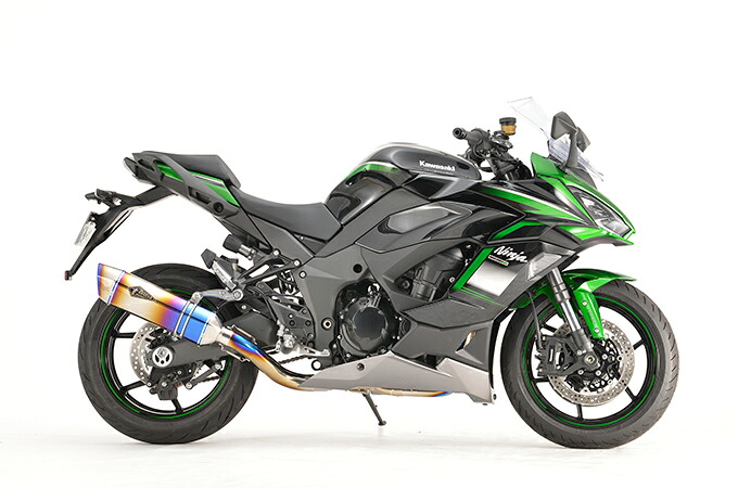 アールズギア RK36-TSSD リアルスペック マフラー シングル/Sタイプ チタンドラッグブルー ニンジャ 1000SX 軽量 サイレンサー バイク 車検対応 政府認証品