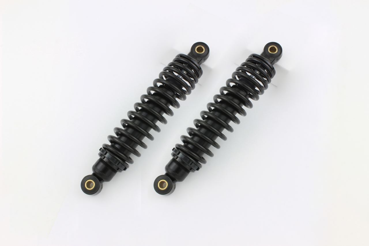 シフトアップ 225265-66-10 リアショック ブラックボディ/ブラックスプリング タイプ2 265mm モンキー 2個入り バイク サスペンション パーツ