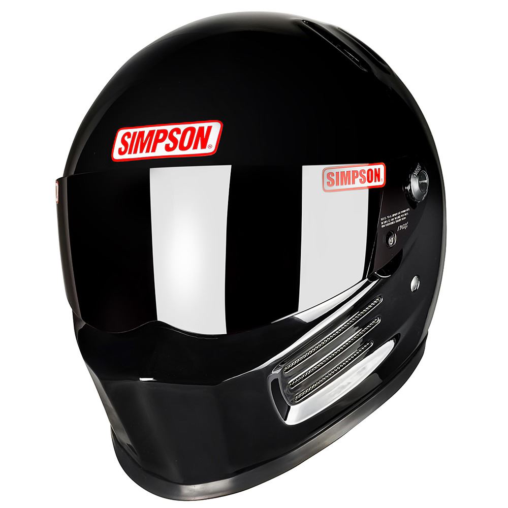 シンプソン BANDIT Pro ブラック フルフェイス ヘルメット バイク SIMPSON｜バイクマン　店