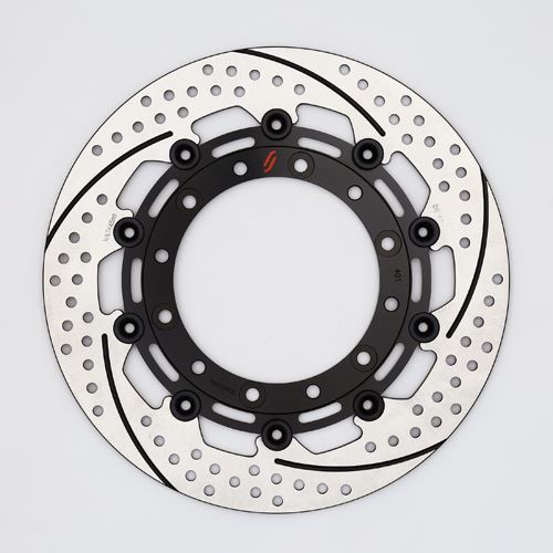 サンスター プレミアムレーシング フロントディスクローター セミフローティング ディスク外径298mm 1枚 BT1100 フロント左 SUNSTAR