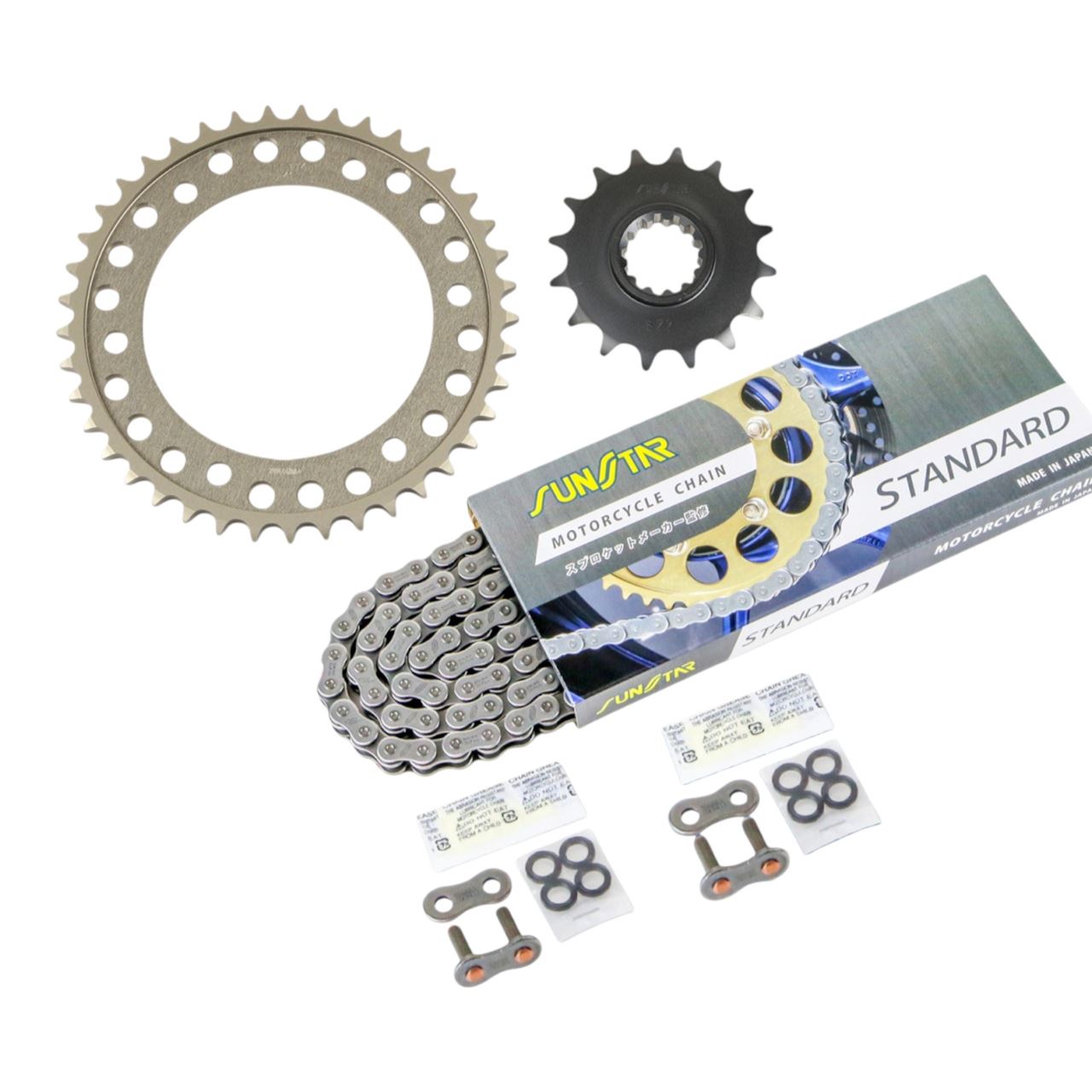 サンスター KS54311 スプロケット&チェーンキット シルバー 530 フロント16T リア41T CBR1000RR/SP(国内) 08-13年 3点セット SUNSTARチェーン スプロケ