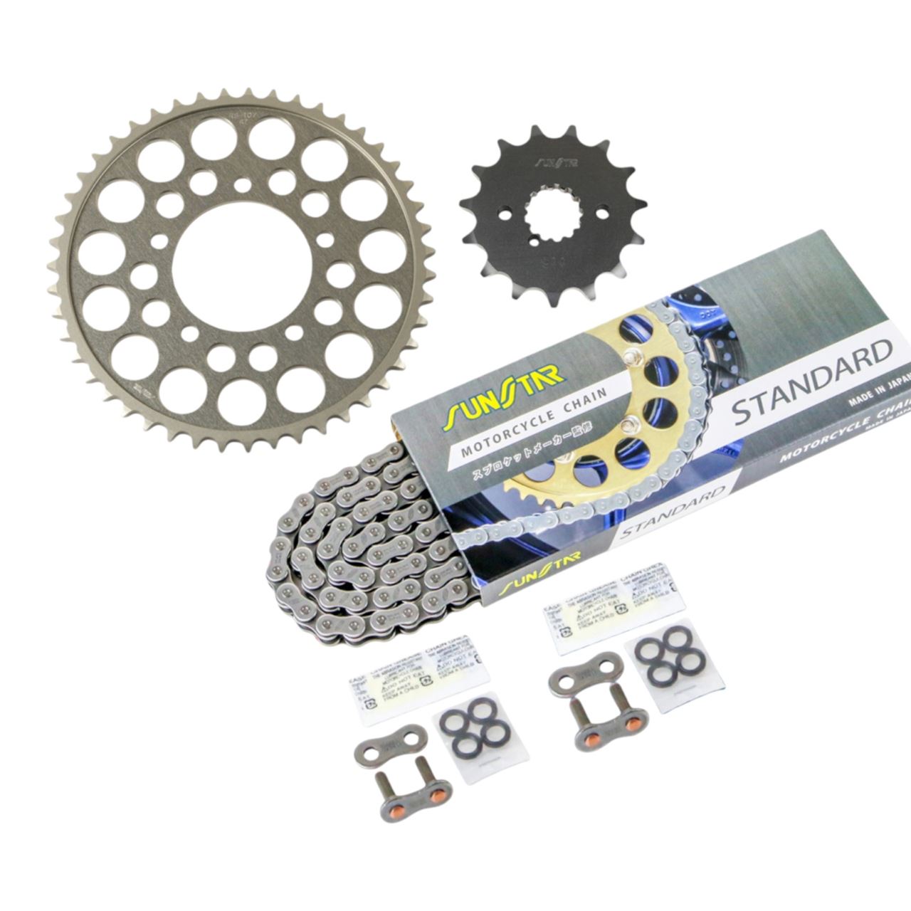 サンスター KS57611 スプロケット&チェーンキット シルバー 530 フロント15T リア47T バンディット650 05-06年 3点セット SUNSTARチェーン スプロケ 28,719円
