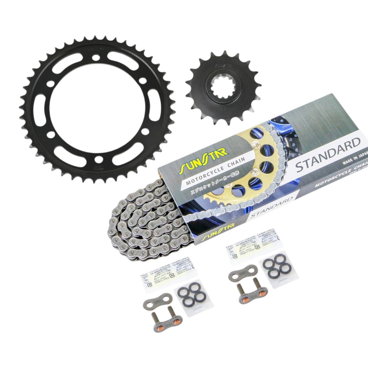 サンスター KS5D215 スプロケット&チェーンキット シルバー 530 フロント17T リア45T GPZ1100(海外) 95-99年 3点セット SUNSTARチェーン スプロケ|バイクマン 店