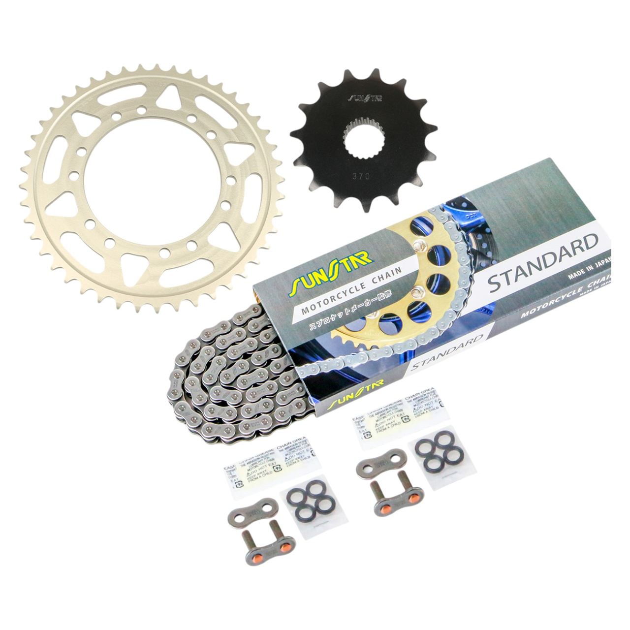 サンスター KS30301 スプロケット&チェーンキット スタンダード 520 フロント15T リア45T 3点セット XJR400/R/R2/S 93年-08年 SUNSTARチェーン スプロケ