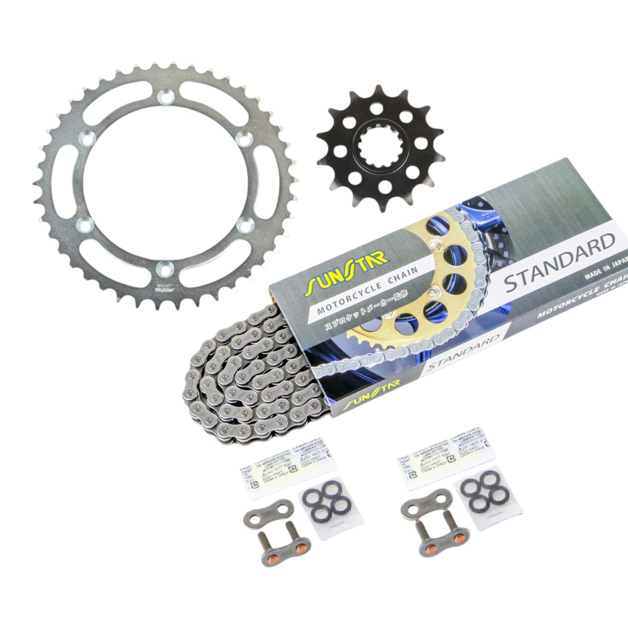 サンスター KS31405 スプロケット&チェーンキット スタンダード 520 フロント14T リア42T 3点セット KLX250 01年-17年 SUNSTARチェーン スプロケ チェーン
