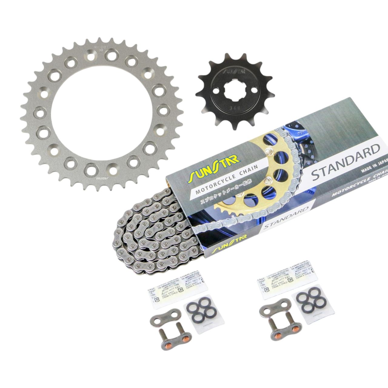 サンスター KS32701 スプロケット&チェーンキット スタンダード 520 フロント13T リア39T 3点セット SL230 99年-04年 SUNSTARチェーン スプロケ