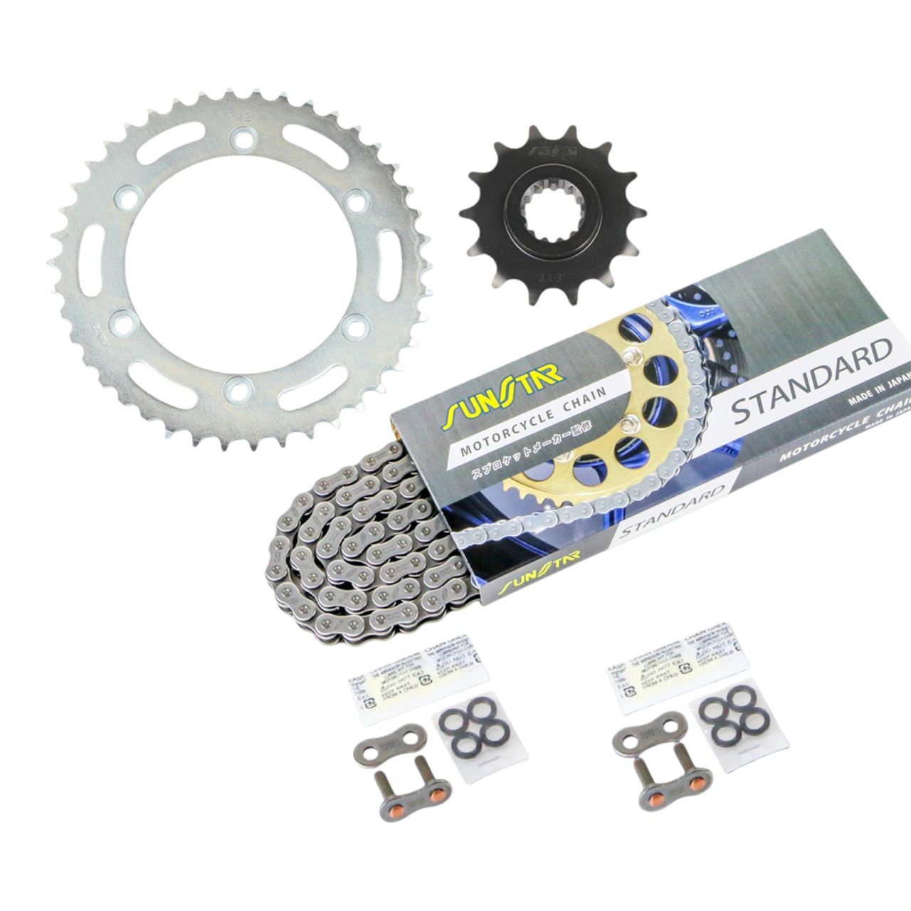サンスター KS33505 スプロケット&チェーンキット スタンダード 520 フロント14T リア42T 3点セット JADE 91年-95年 ジェイド SUNSTARチェーン スプロケ