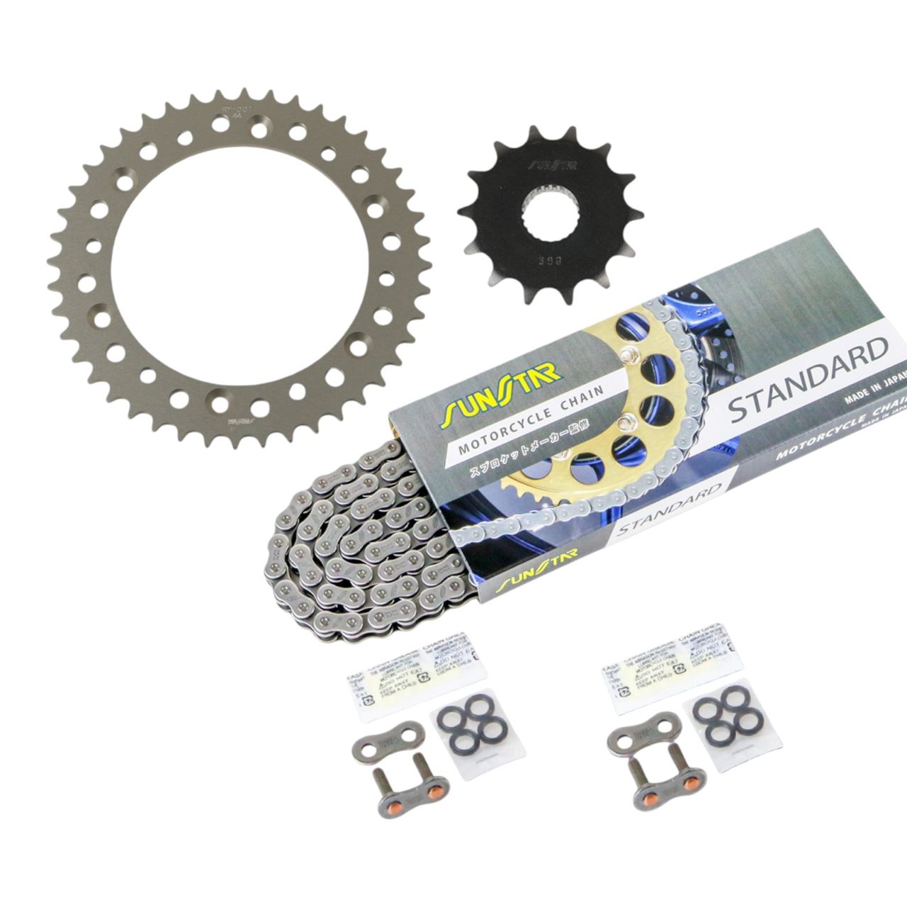 サンスター KS36101 スプロケット&チェーンキット スタンダード 520 フロント14T リア44T 3点セット TT250R 93年-97年 SUNSTARチェーン スプロケ チェーン