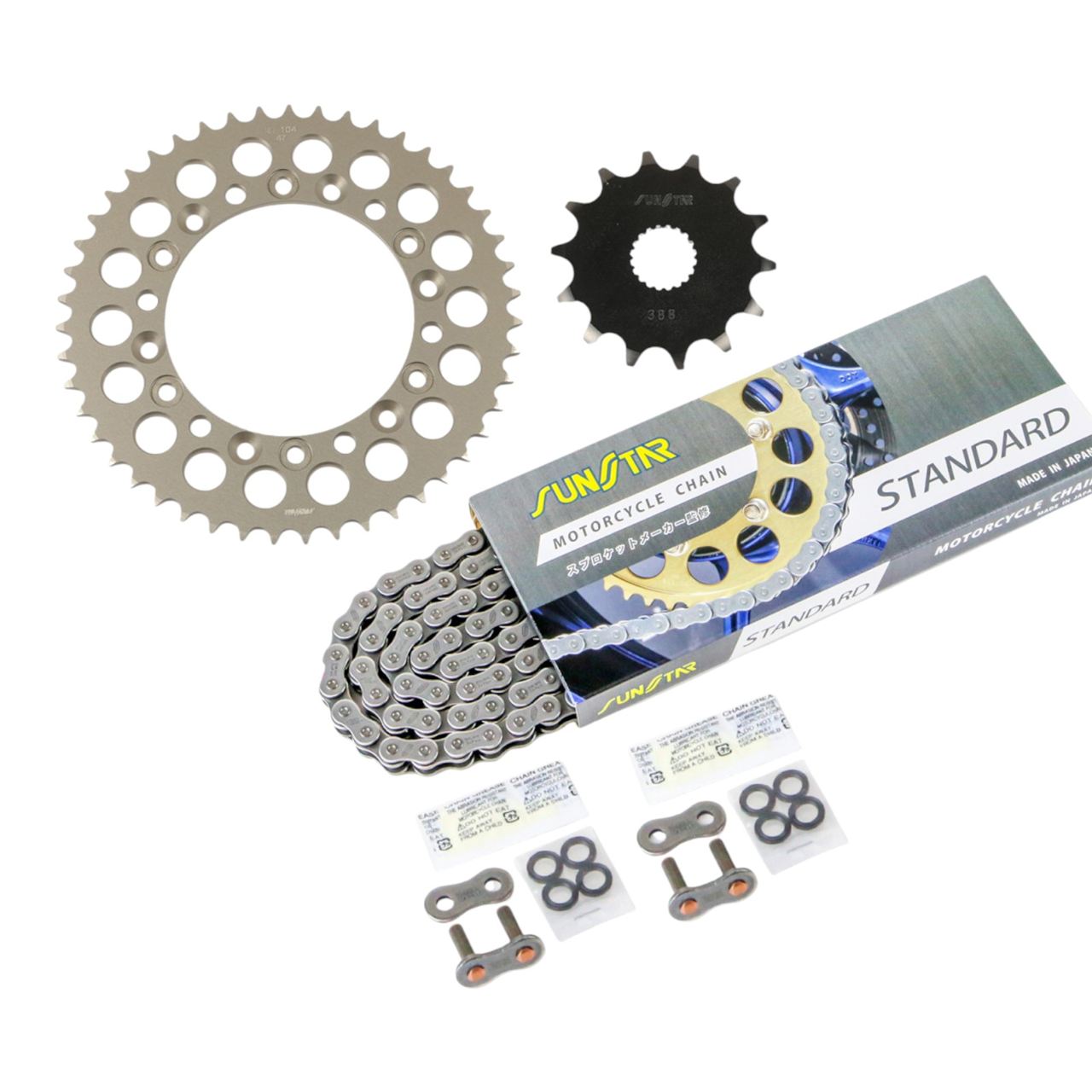 サンスター KS36901 スプロケット&チェーンキット スタンダード 520 フロント14T リア47T 3点セット WR250F 09年-13年 SUNSTARチェーン スプロケ チェーン