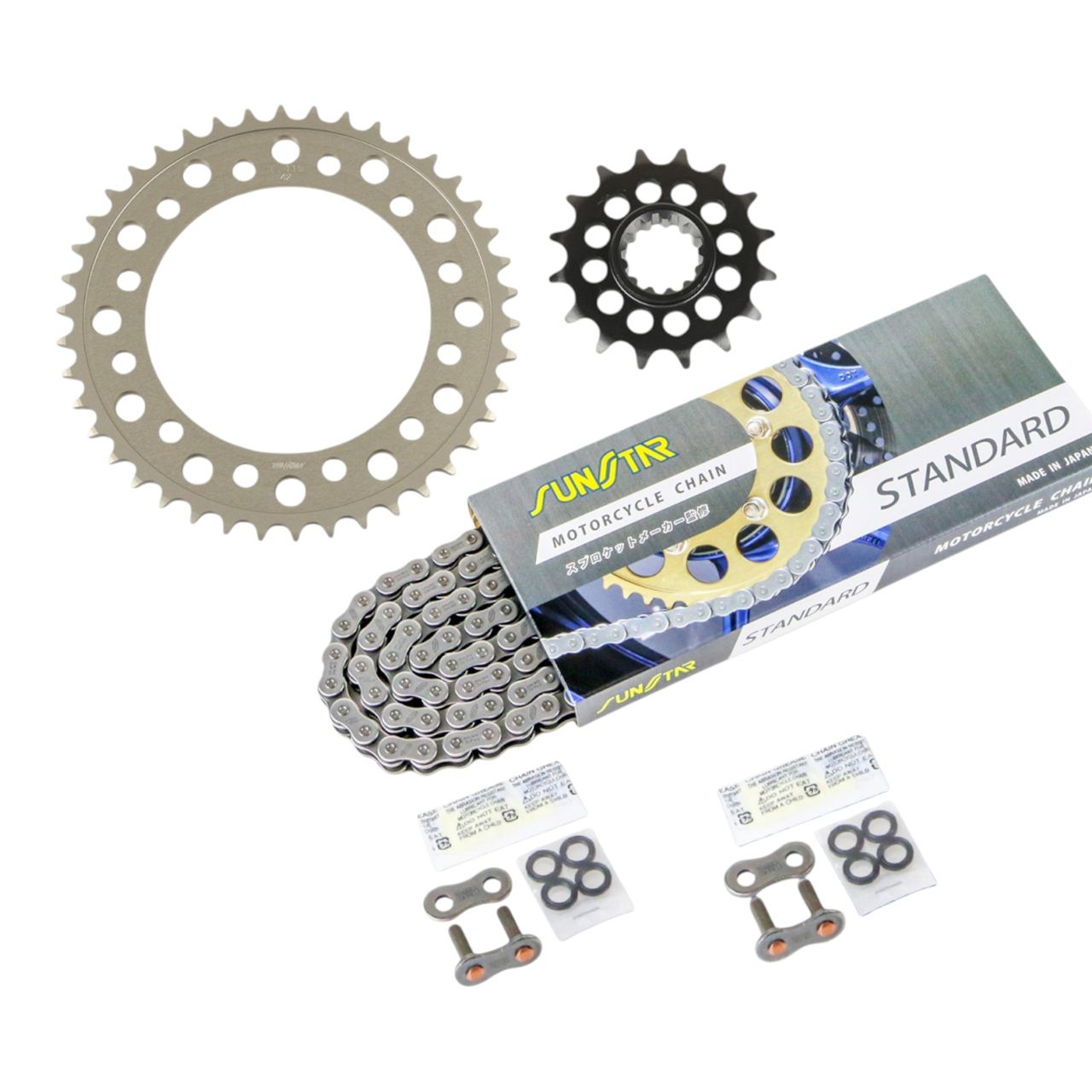 サンスター KS38901 スプロケット&チェーンキット スタンダード 520 フロント16T リア42T 3点セット CBR600RR 03年-06年SUNSTARチェーン スプロケ｜バイクマン　店 22,161円