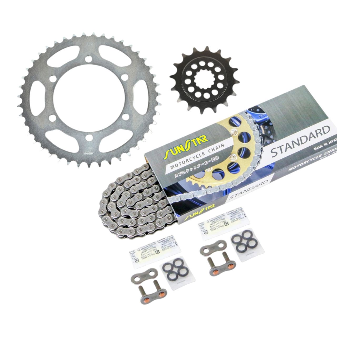 サンスター KS3D905 スプロケット&チェーンキット スタンダード 520 フロント16T リア43T 3点セット GSX-R600 SUNSTARチェーン スプロケ チェーン