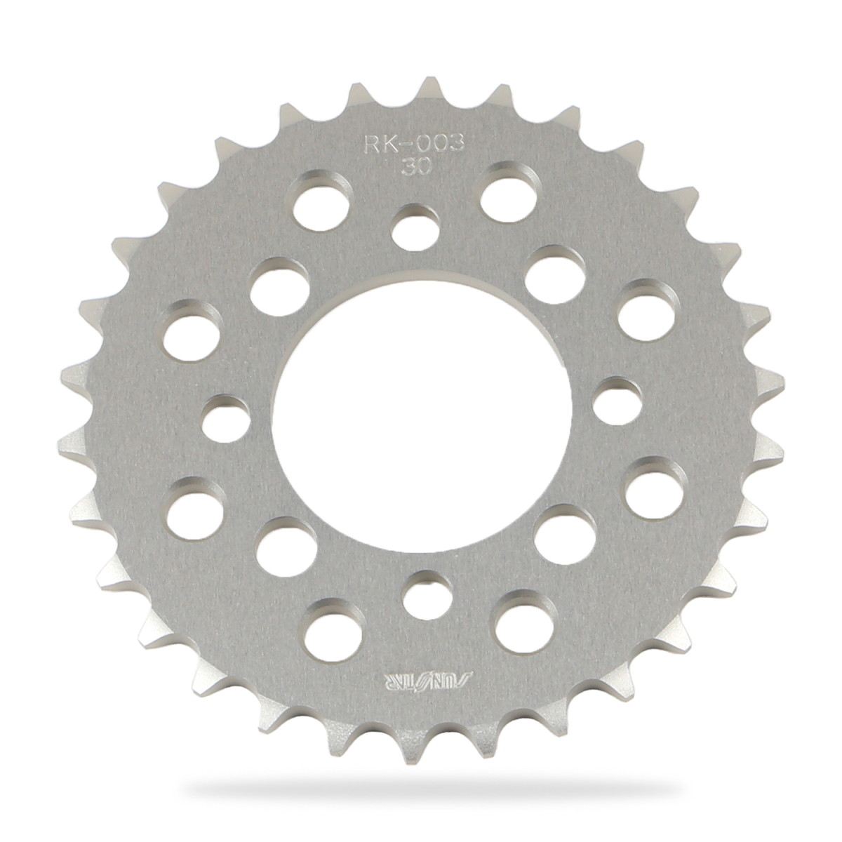 サンスター RK-003-30 リアスプロケット 30T 420 シャンパンゴールド リア用 1個 KSR50/80/110 KLX110 Z125プロ スプロケ ドリブンスプロケット