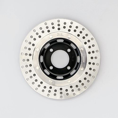 サンスター TR-13HZ トラッドタイプ2 リアディスクローター ソリッド 250mm ブラック 1枚 Z1-R Z1000 Z750FX ブレーキディスク ブレーキ パーツ｜バイクマン　店