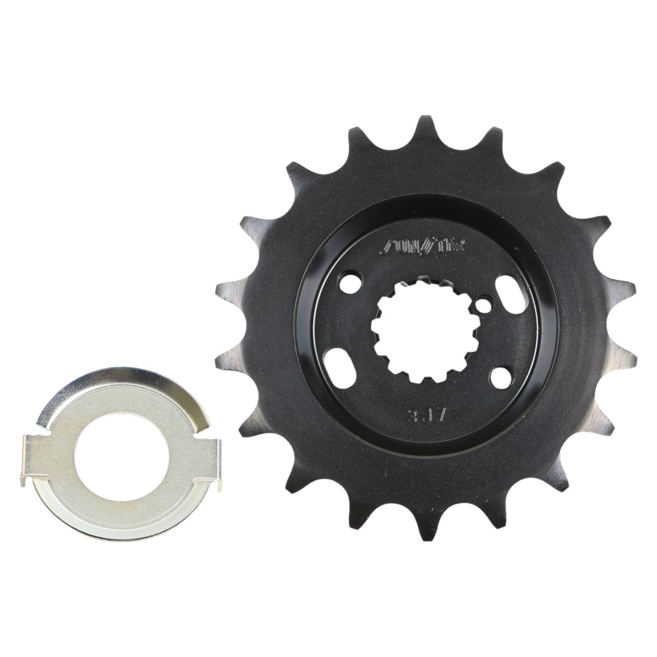 送料無料】サンスター W3J7-18 フロントスプロケット オフセット 18T