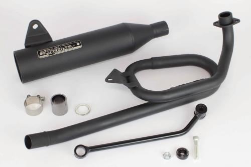 SP武川 04-02-0364 トルネードマフラー 政府認証 ダックス125 トグロ巻き マフラー タケガワ|バイクマン 店