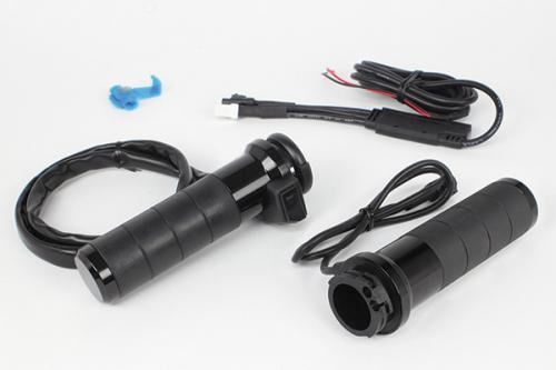 SP武川 05-12-0002 ヒートグリップ TYPE-2 ブラック 130mm ハーレー/ケーブルスロットル用 グリップヒーター 冬用 ツーリング タケガワ