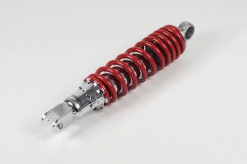 SP武川 06-04-0191 リアショックアブソーバー クロムメッキ/レッド リード125 ズーマーX アドレス110/125 ディオ110 サスペンション タケガワ