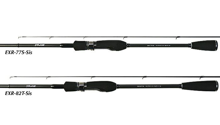 ティクト EXR-77S-Sis アジングロッド 楽天市場】TICT ティクト SRAM スラム EXR-77S-Sis カーボンソリッド 7
