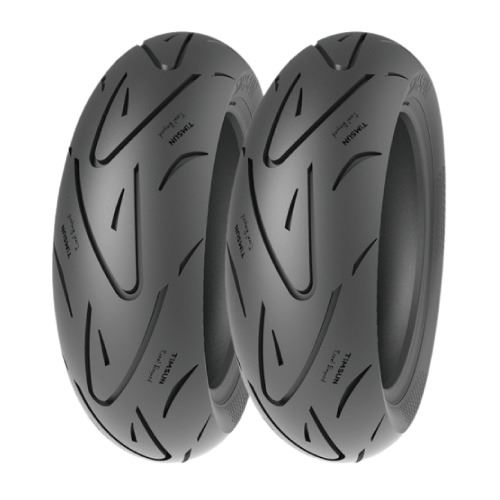 ティムソン 27811399 ストリートハイグリップ TS660 前 120/70-15 後 140/70-14 Xマックス フォルツァ 1セット バイク 二輪車 スクーター タイヤ|バイクマン 店