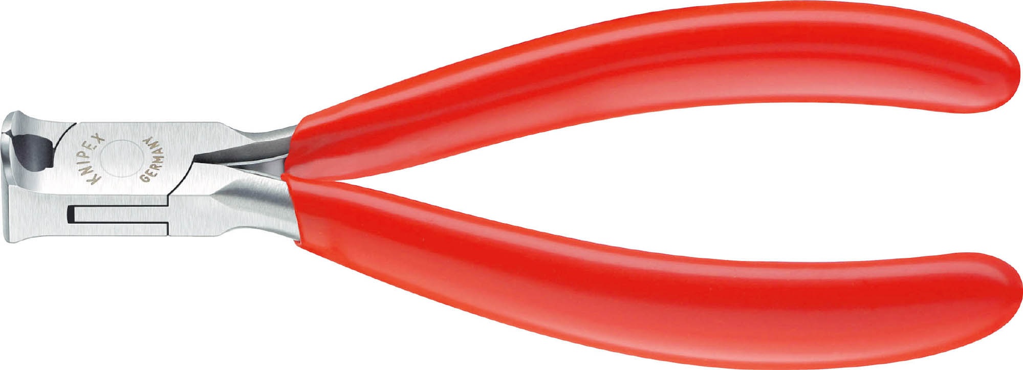 KNIPEX ｸﾆﾍﾟｯｸｽ 6401-115 ｴﾚｸﾄﾛﾆｸｽｴﾝﾄﾞｶｯﾃｨﾝｸﾞﾆｯﾊﾟｰ 切断能力（軟線；φmm)：2.0 切断能力（中硬線；φmm)：1.0 切断能力(硬線；φmm)：0.6 口先の長さ(mm)：6 ジョイント部の幅(mm)：11 ジョイント部の厚さ(mm)：7.5 6,223円