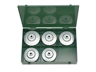 KTC AVSA5 大径用ｶｯﾌﾟ型ｵｲﾙﾌｨﾙﾀｰﾚﾝﾁｾｯﾄ (5ｺ)