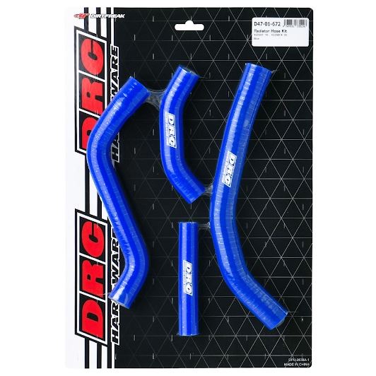 DRC ダートフリーク D47-01-672 ラジエーターホースセット ブルー YZ250F YZ250FX ラジエーターホース