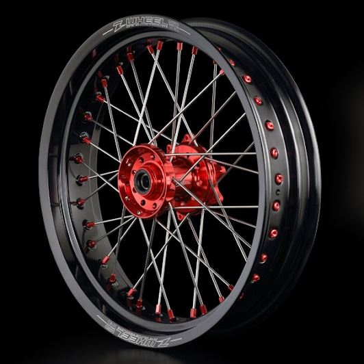 ﾀﾞｰﾄﾌﾘｰｸ Z-Wheel W27-11511 AR1ﾓﾀｰﾄﾞﾎｲｰﾙｷｯﾄ ﾌﾛﾝﾄ CRF250L/M｜バイクマン　店