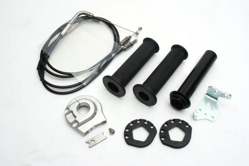アクティブ 1065307 ハイスロットルキット EVO2 スモール シルバー 巻取φ44/46 YZF-R3(ABS) YZF-R25 YZF-R25(ABS)|バイクマン 店