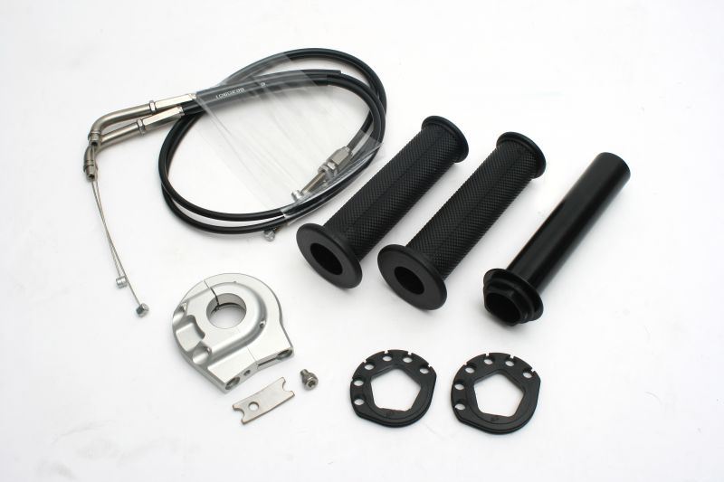 アクティブ 1065707 ハイスロットルキット EVO2 スモール シルバー 巻取φ40/42 ニンジャ250R|バイクマン 店