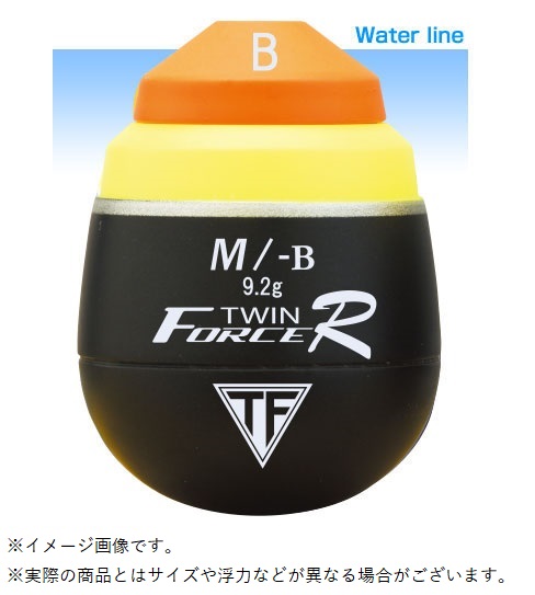 【楽天市場】釣研 171897 ツインフォースR タナ オレンジ L G2/-G2 ツインフロート チヌ クロダイ 口太 尾長 仕掛けウキ ...