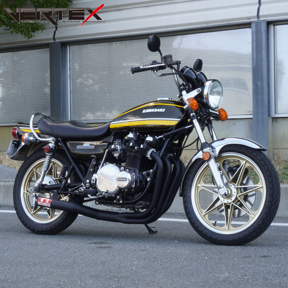 楽天市場】PRETTYRACING SPIDER KAWASAKI Z1/Z2 ショート管 70π 新品